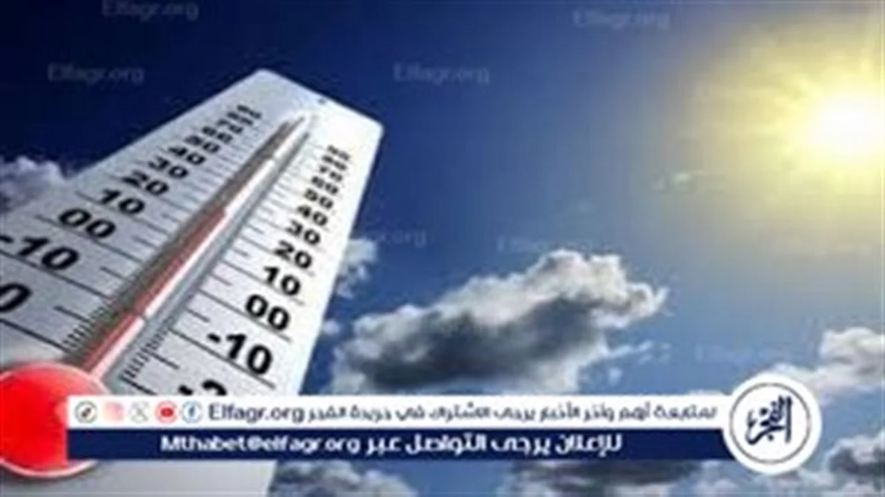 ارتفاع درجات الحرارة في مصر اليوم و34 درجة في القاهرة